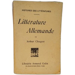Histoires des littératures / litterature allemande