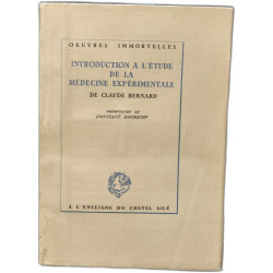 Introduction a l etude de la medecine experimentale 50 exemplaire...