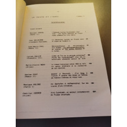 Le texte et l'idée 1986/1