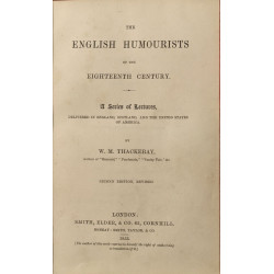 The English Humourists of the Eighteenth Century