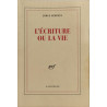 L'Écriture ou la vie